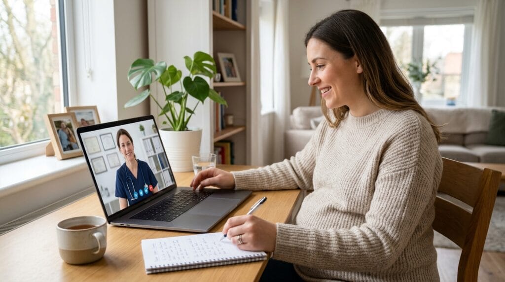 virtual prenatal care consultation