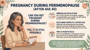 Can you get pregnant during perimenopause after age 40